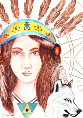 Femme loup