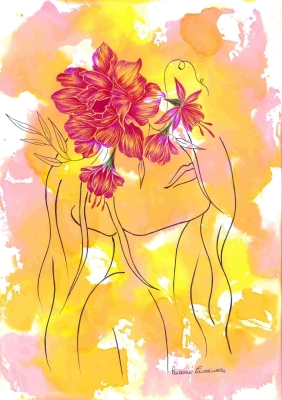 Une Femme une Fleur 5